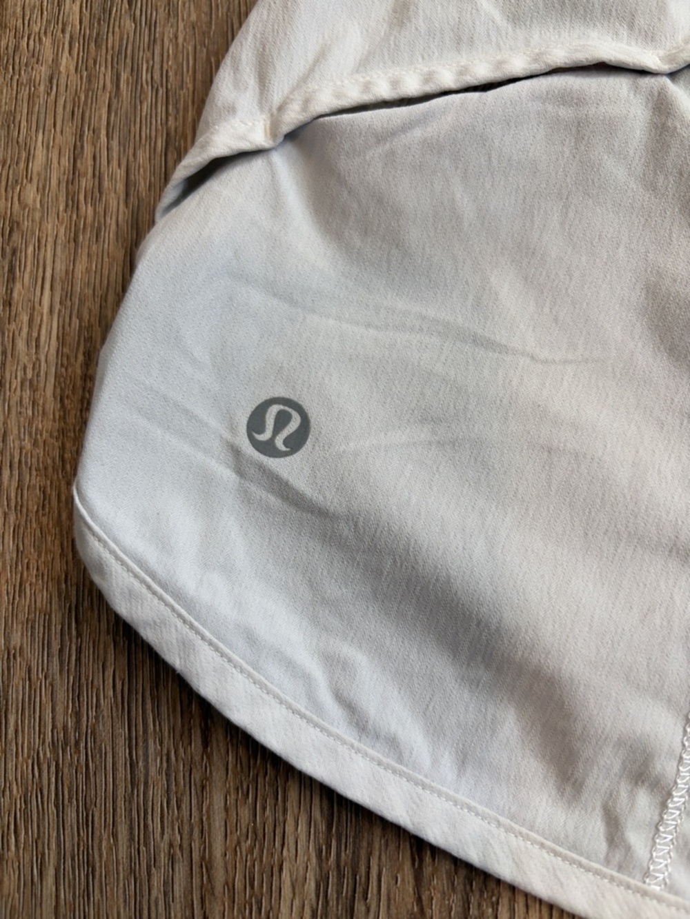 lululemon athletica White Double-Layer Running Shorts - Picture 3 of 7